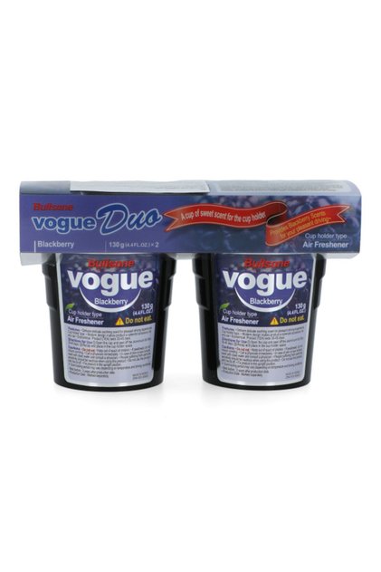 2-Piece Vogue Blackberry Car Air Freshener 130g