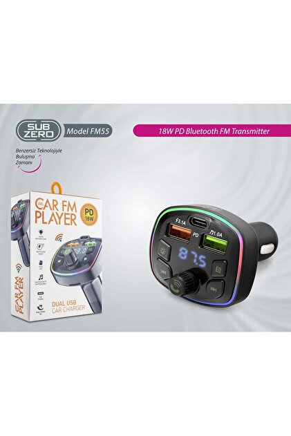 Subzero BLUETOOTH FM TRANSMİTTER FM55 - Fiyatı, Yorumları