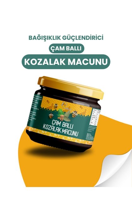 Kozalak Macunu Karışımı Arı Sütlü Ve Ballı Özel Çam Kozalak Macunu