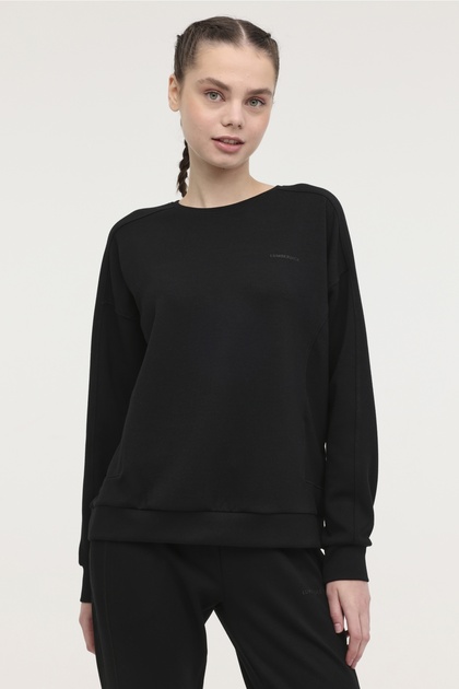 Wl Flirty 16Md1003 4Fx Black Women's Sweatshirt