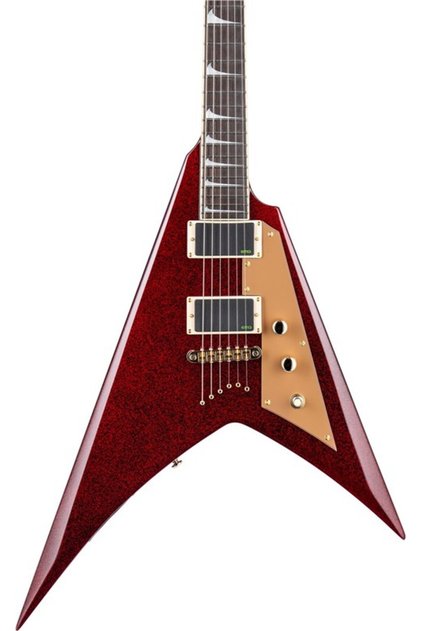 Kirk Hammett Signature Kh-v Red Sparkle Elektro Gitar