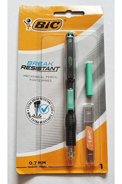 Bic Break Resistant Yandan Basmalı 07 Uçlu Kalem + Japon 07 Uç +