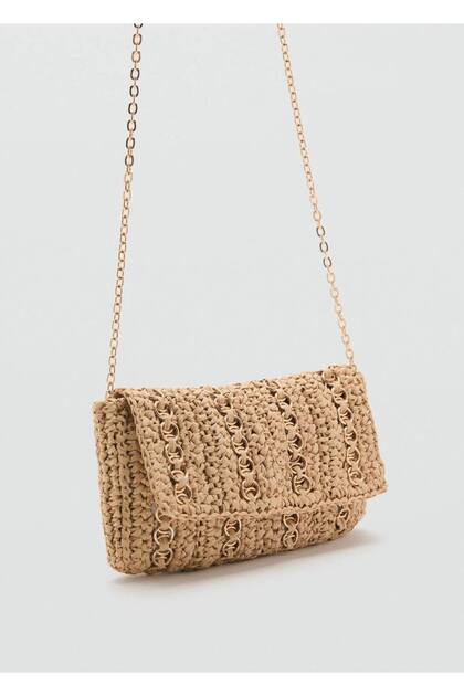 Natural Fiber Bag with Metal Ring