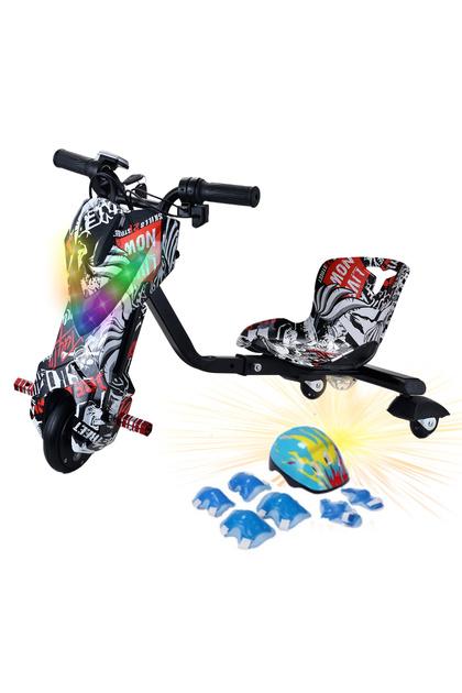 Mini 36V High-Power 360°Children/Adult Electric Drifting Scooter-Adjustable With Bluetooth