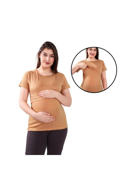 Soft & Comfortable Maternity & Nursing Pullon Top for Women