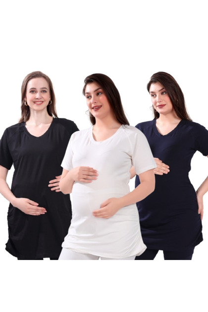 Pack of 3 Soft & Comfortable Maternity T-shirt for Women