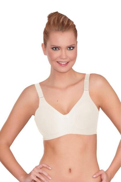 Marbling Cotton Combed Underwire Wire Free Gather Bra 3009-1001