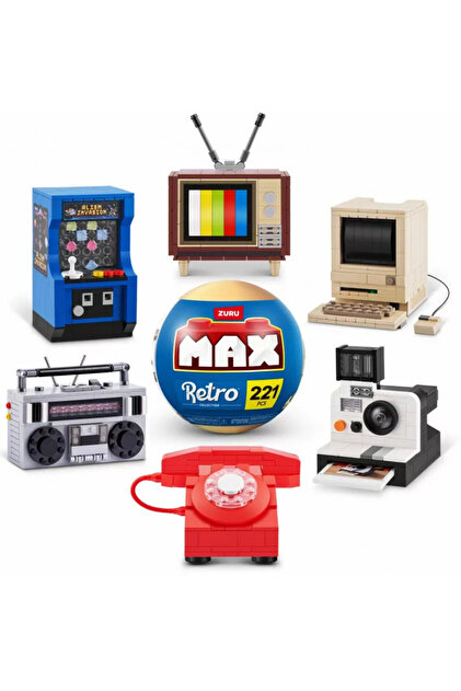 GIOCHI PREZIOSI Retro Max Retro Sürprizi 221 parça 83185 - Fiyatı