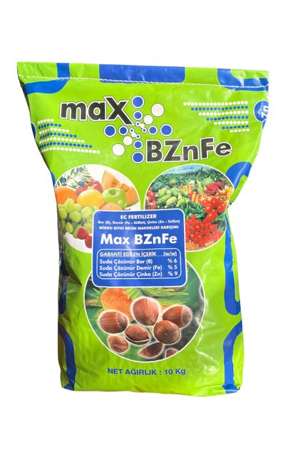 Max Bznfe 10 Kg Mikro Bitki Besin Maddeleri Karışımı (BOR,DEMİR,ÇİNKO)