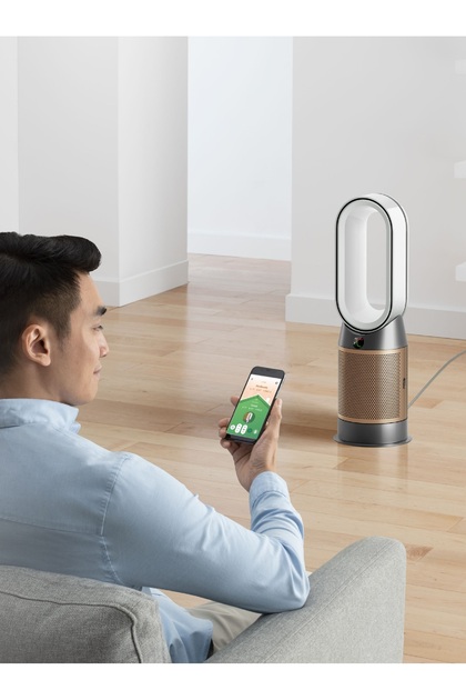 DYSON Purifier Hot+Cool HP2 De-NOx Hava Temizleyici (Beyaz/Altın
