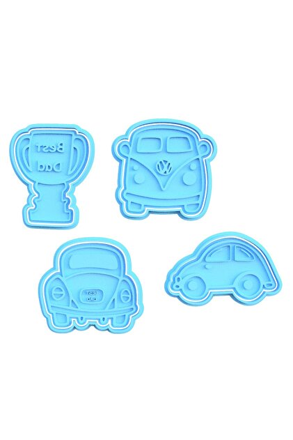 Car Father's Day Cookie Mold and Sugar Dough Mold