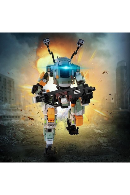Millionspring Titan BT-7274 Set Di Blocchi Robot Mecha, Giocattolo