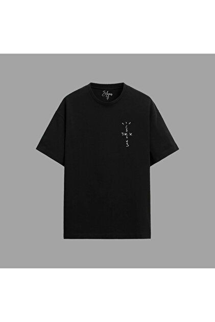 SCRT® PT TRAVIS T-SHIRT Edizen Travis Scott Utopia Cactus Jack Premium T-shirt Unisex