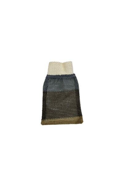 Double Sided Medium Hard Elastic Bath & Bath Bag