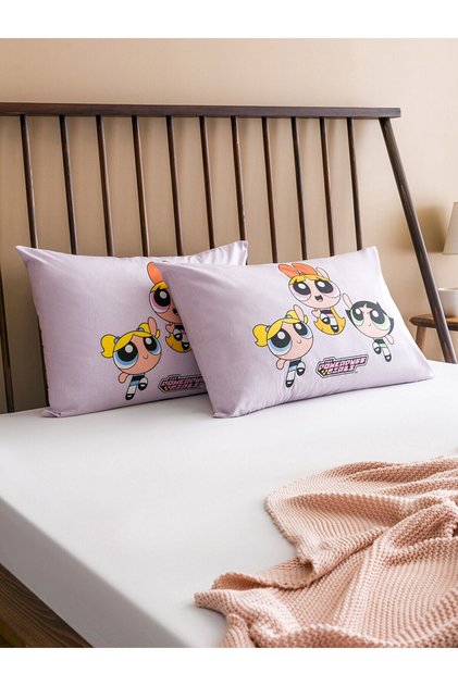 Powerpuff Girls Printed Pillow Case 2 Pack 50X70 cm