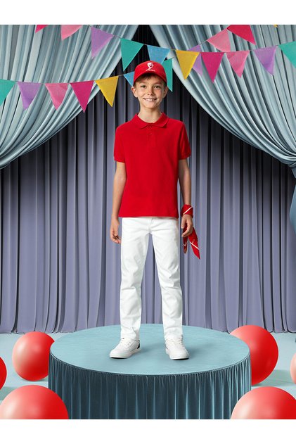 Lcw Kids Polo Collar Boy's T-Shirt