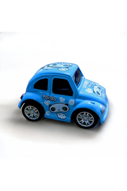 Pull Drop Mini Metal Vosvos Nostalgia Car Blue