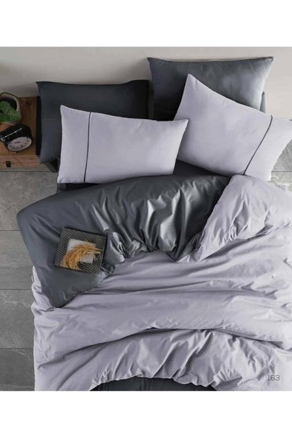Zagreb Double 100% Cotton Double Sided Usable Duvet Cover Set