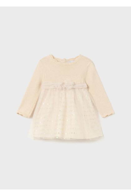 Knitted Girls' Dress_Mnvs2909