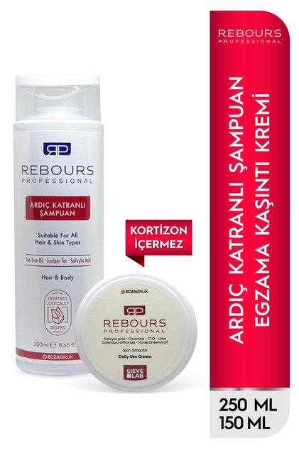 E.gzama Kepek Atopik Dermatit Ardıç Katranlı Şampuan 250 ml Aynı Sefa Çay Ağacı Krem 150 ml
