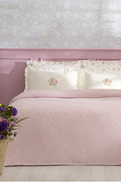 Karaca Home Astra Nish Set Çift Kişilik Pike Takımı Multicolor
