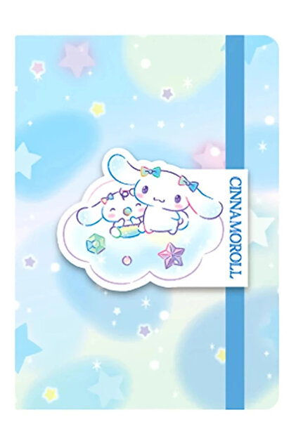 Mimu Art Studio Cinnamoroll Girl Sticker Seti Mavi Pastel Kawaii