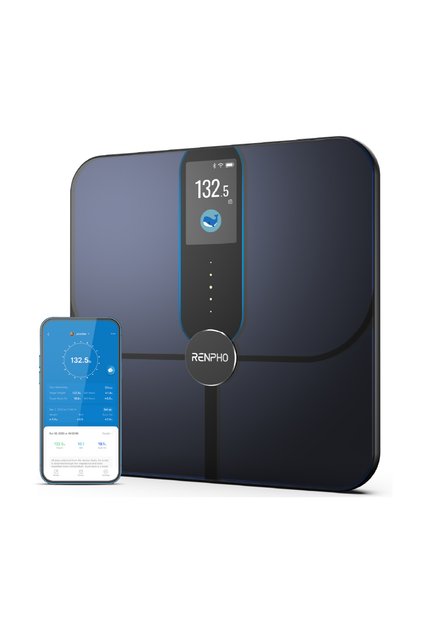 Smart Scale Body Composition Scale with TFT LCD Scale for Body Weight - Black