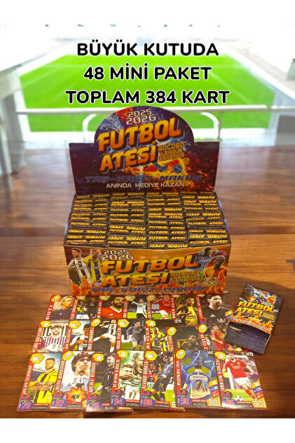 Genel Markalar Futbol Ateşi Golden League Legends Büyük Kutulu 48