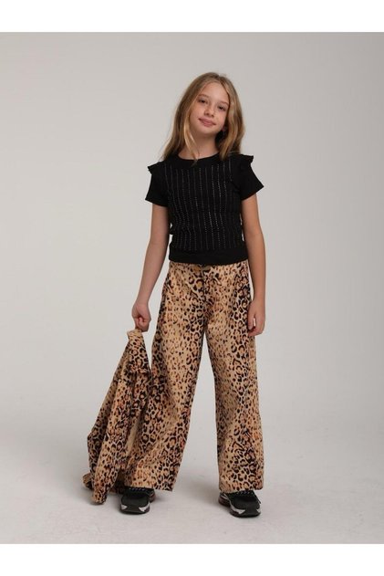 Girl's Stone Design Blouse