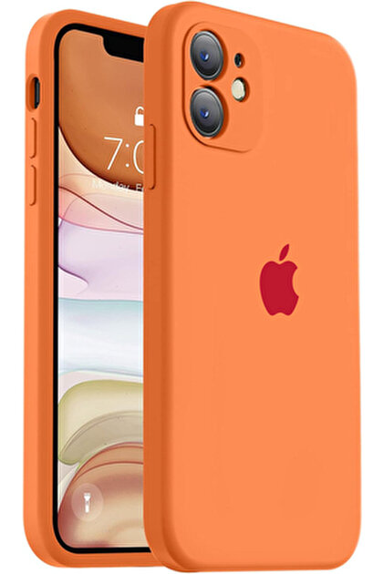 izzytech Iphone 11 Uyumlu Neon Turuncu,[kamera Korumalı] [yumuşak