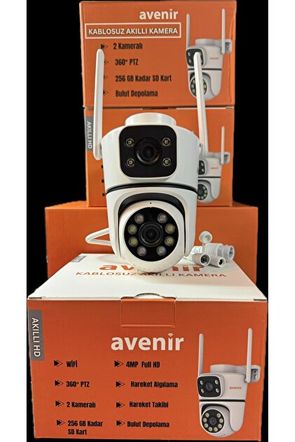 その他 IMOAFR1119A Avenir Avenir Av-S301 Kablosuz Akıllı Kamera WİFİ 4MP FULL HD