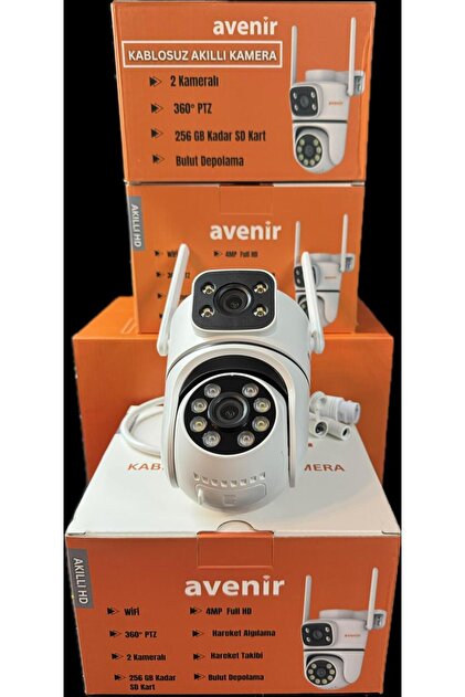 Avenir Avenir Av-S301 Kablosuz Akıllı Kamera WİFİ 4MP FULL HD