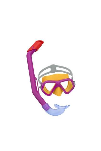 Hydro Swim Maske ve Şnorkel Seti - Pembe