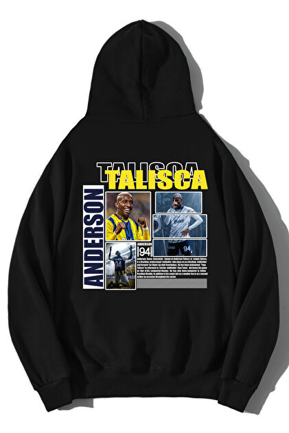 BRZ COLLECTION Unisex Oversize Anderson Talisca Hoodie - Fiyatı