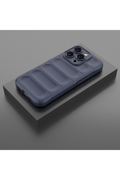 iPhone 16 Pro Max Kılıf Kamera Korumalı İçi Kadife Esnek Etnik Renkli Yumuşak Silikon Kapak