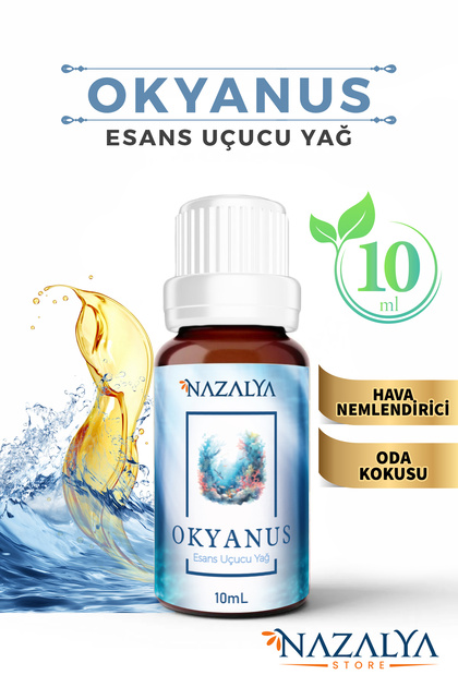 Uçucu Buhur Yağı Hava Nemlendiriciler için Buhurdanlık Esansı Oda Kokusu Okyanus Esansiyeli 10 ml