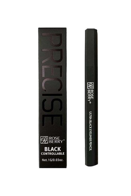 Rose Berry Luxurious Matte Eyeliner Pencil Black