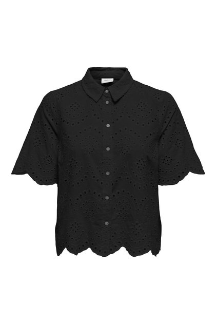 Onlvalais % 100 Pamuk Regular Fit Klasik Yaka Ajurlu Gömlek GÖMLEK 15351106