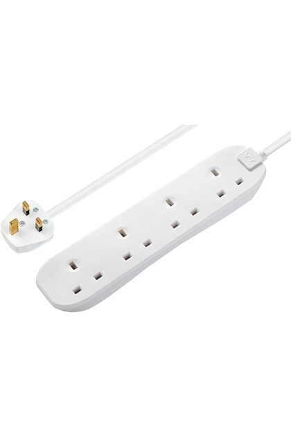 4 Socket 3 Meter Extension Lead 13 A