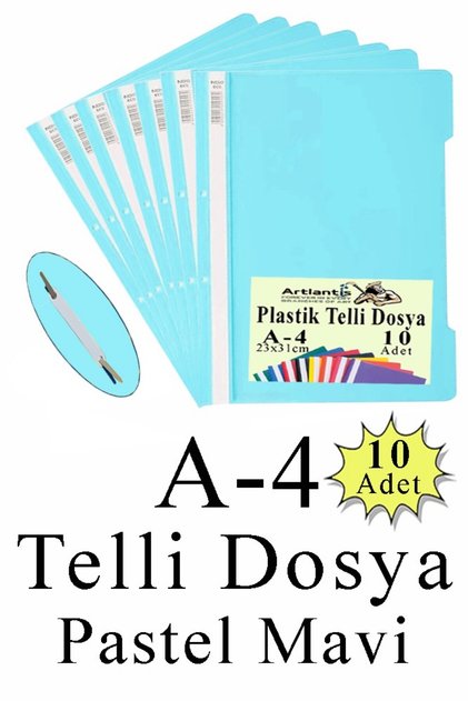 Plastični registrator sa prstenovima A4, paket od 10 komada, kompatibilan sa aktovkama, ekonomičan, kvalitetan, sa providnim omotom