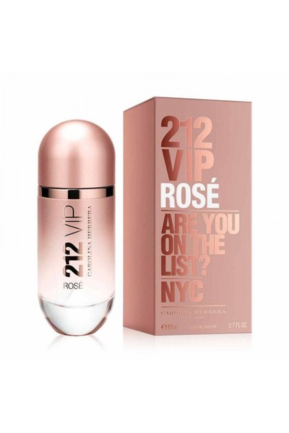 212 VIP Rose Eau De Parfum Spray - 80ml/2.7ozكارولينا هيريرا عطر 212 في اي بي روز 80 مل