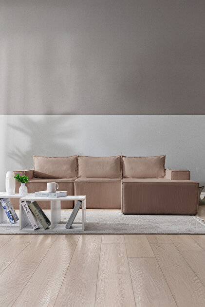 GOOD NİGHT Puzzle Koltuk Tamamen Sünger Minimalist 4 lü Koltuk