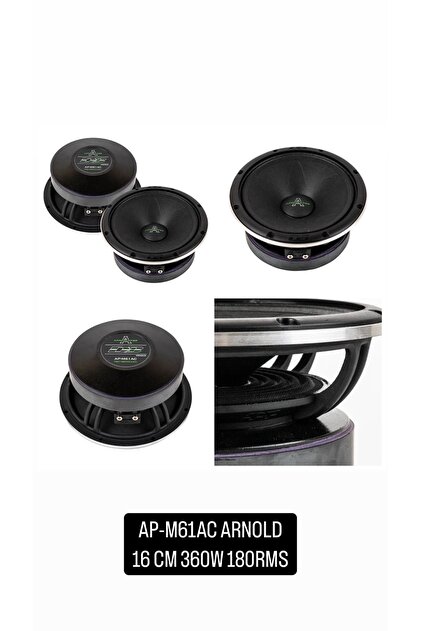 Apocalpyse Apocalypse Ap-m61ac Arnold 16 Cm Spl Midrange 360watt