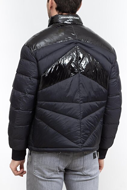 Armani Exchange Regular Fit Ördek Tüyü Dolgulu Şişme Mont Erkek