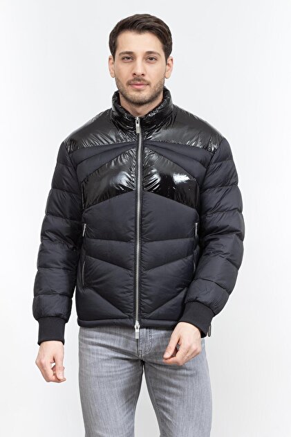 アッキーR Armani Exchange Regular Fit Ördek Tüyü Dolgulu Şişme Mont Erkek