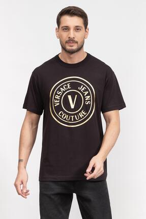 VERSACE JEANS COUTURE Erkek Bisiklet Yaka T-Shirt - Fiyatı, Yorumları