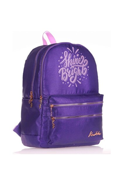 Krn-K1563Kaukko Sparklesırt Çanta (Purple)