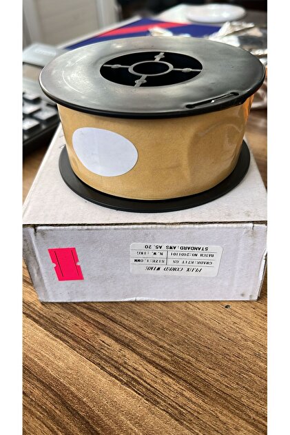 Flux GAZSIZ GAZ ALTI KAYNAK TELİ 08 MM FLUX CORED WİRE 1 KG AWS A5