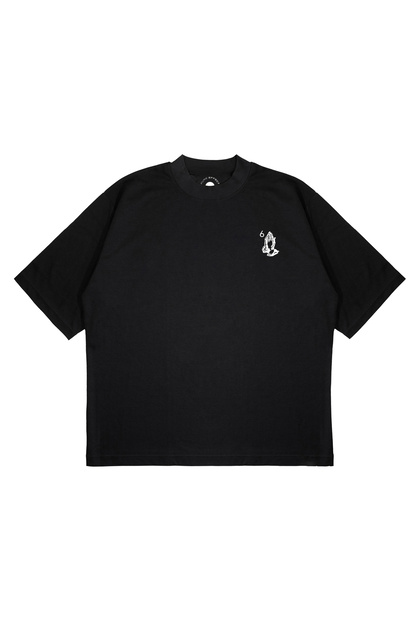 Unisex Oversize if You Readıng This Printed Boxy Fit Thick Fabric T-Shirt