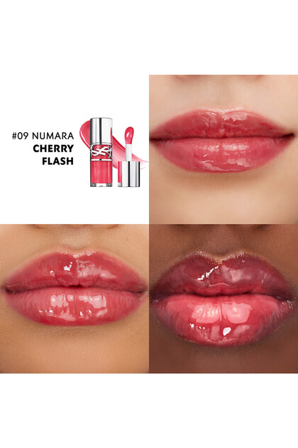 Yves Saint Laurent Loveshine Plumping Lip Oil Gloss 9 Cherry Flash